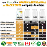 Organic Ashwagandha w Black Pepper