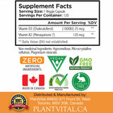 Vitamin K2 + D3 Vegan