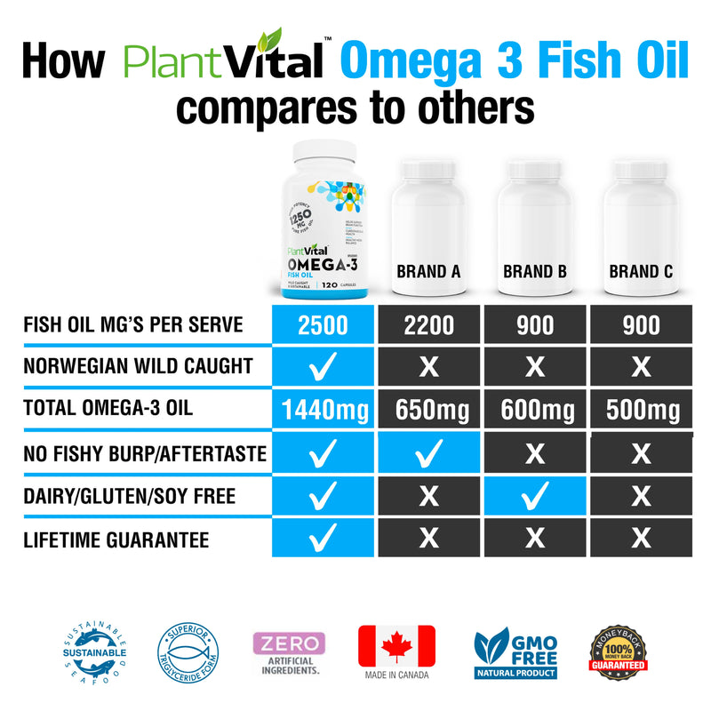 Omega 3 Fish Oil Capsules