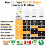 Vitamin K2 + D3 Vegan
