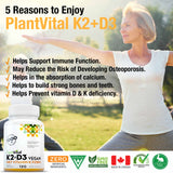 Vitamin K2 + D3 Vegan